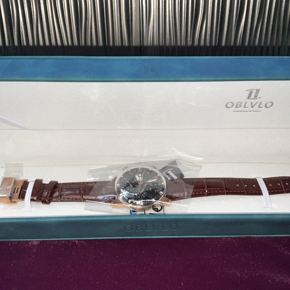 OBLVLO Men’s Automatic Mechanical Watch